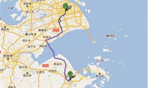 上海自驾到宁波几小时_上海到宁波自驾路线